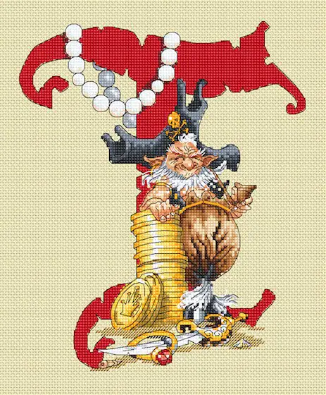 (image for) Pirate Letter T